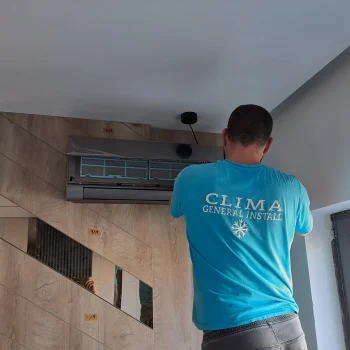 montaj aparat de climatizare
